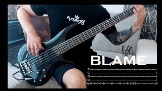 Korn - Blame B Cover Tabs On Screen