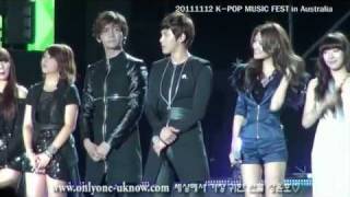 111112 U-Know at Sydney Kpop Concert Ending