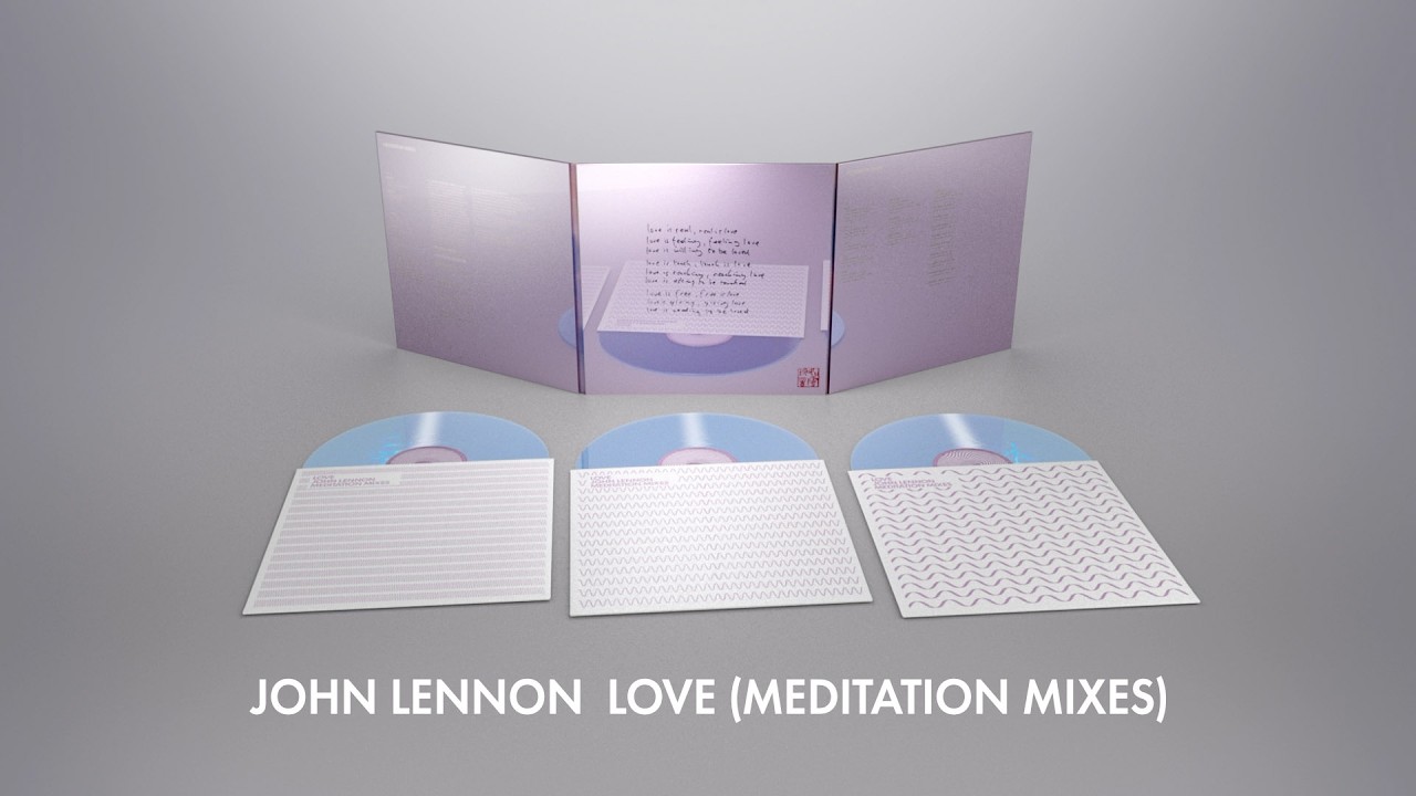 JOHN LENNON LOVE (Meditation Mixes) 3LP - Preorder at your Local