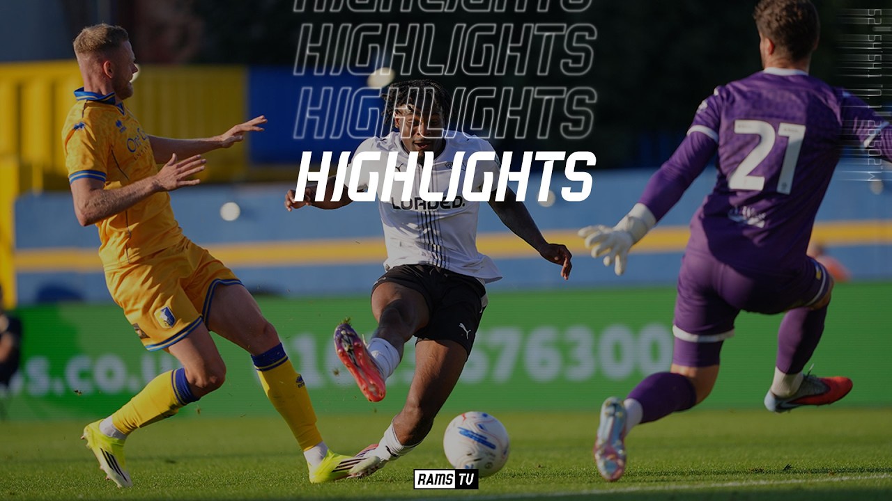 Mansfield Town 1–3 Derby County full highlights