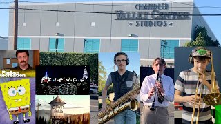 Video thumbnail of "We played "The Office" song at the actual Office Building"