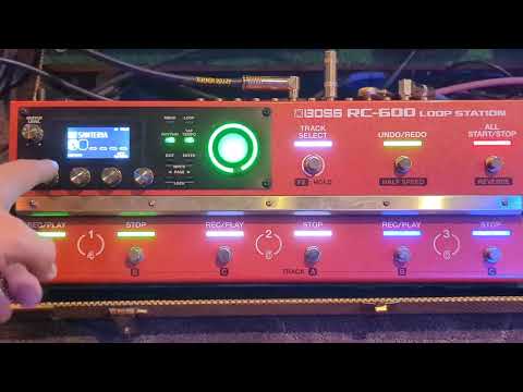 Switching Loop Sync Modes - Boss RC-600