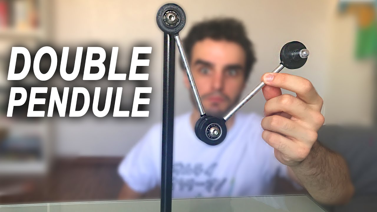 THIS THING IS CHAOTIC ! (double pendulum) 