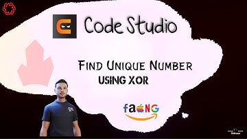 Find Unique Number -Code Studio