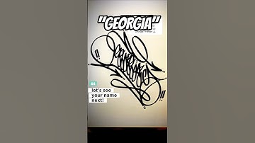 comment your name if you want your name featured next.#art #nameart #graff #tagging #lettering #fyp