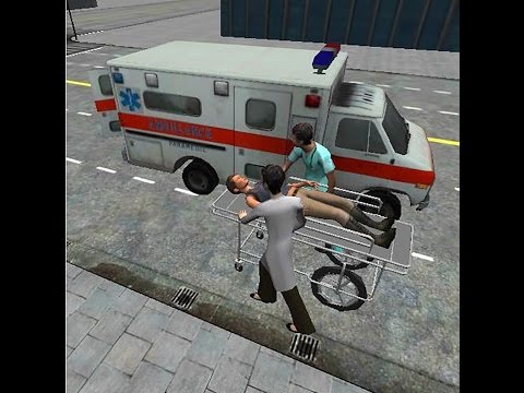 Ambulans Park Etme 3D Genişletilmiş