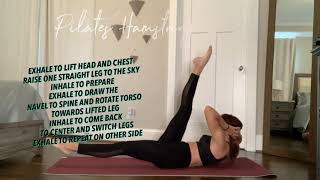 Pilates Hamstring Pull 3