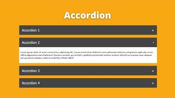 How to create a animated accordion using HTML CSS and JAVASCRIPT | Heaven Of Coders