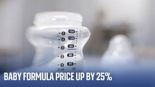 Cost of Living: Families hit hard as baby formula increases in price by 25%