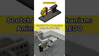Can you guess where this movement is used? #lego #gears #machine #cars #automobile #legorobot #how
