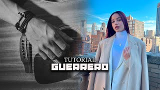 Emilia - Guerrero || Tutorial guitarra (Bien explicado)