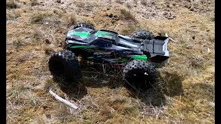 Bashing the Traxxas X-maxx, Sledge and Arrma Kraton XL @ Kootwijk