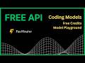 Free LLM API for Coding | Fastrouter AI Setup