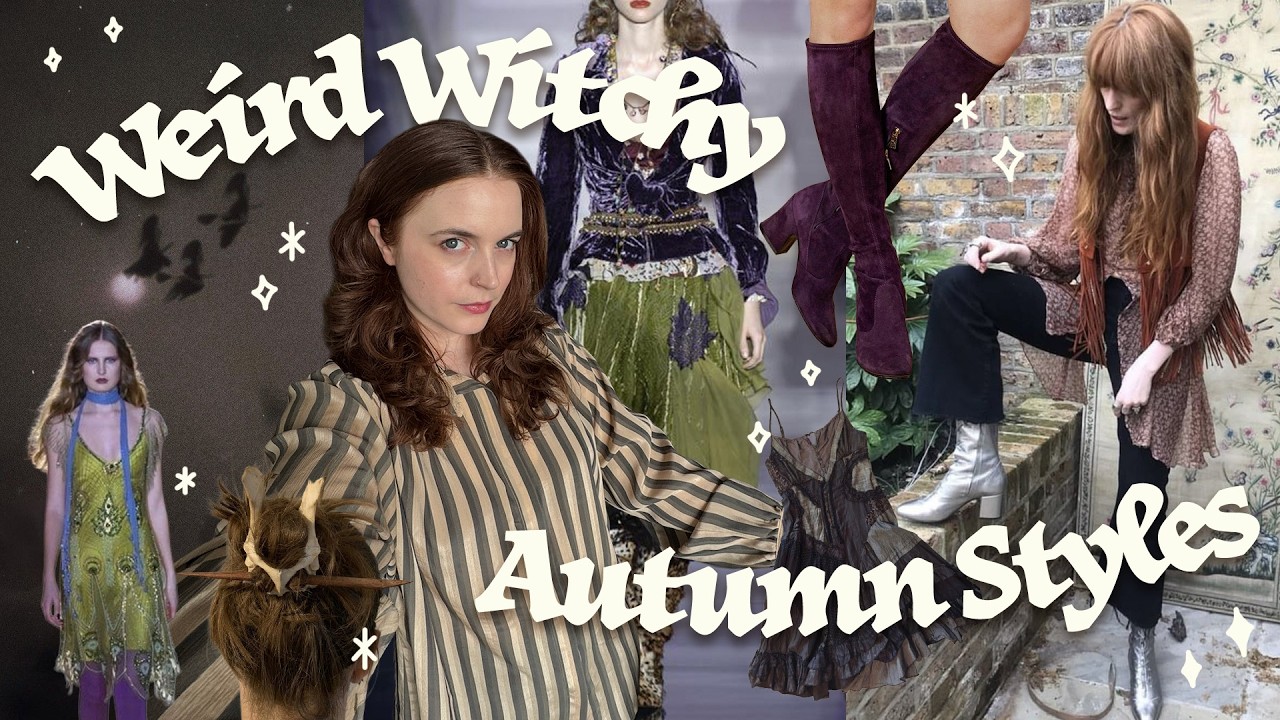 How to dress like a weird witch for autumn ⋆˚✦ ݁˖｡ whimsical, quirky style