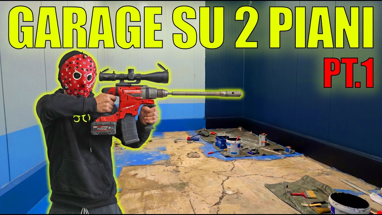 DISTRUGGO IL MIO GARAGE DI MOTO | EP.1