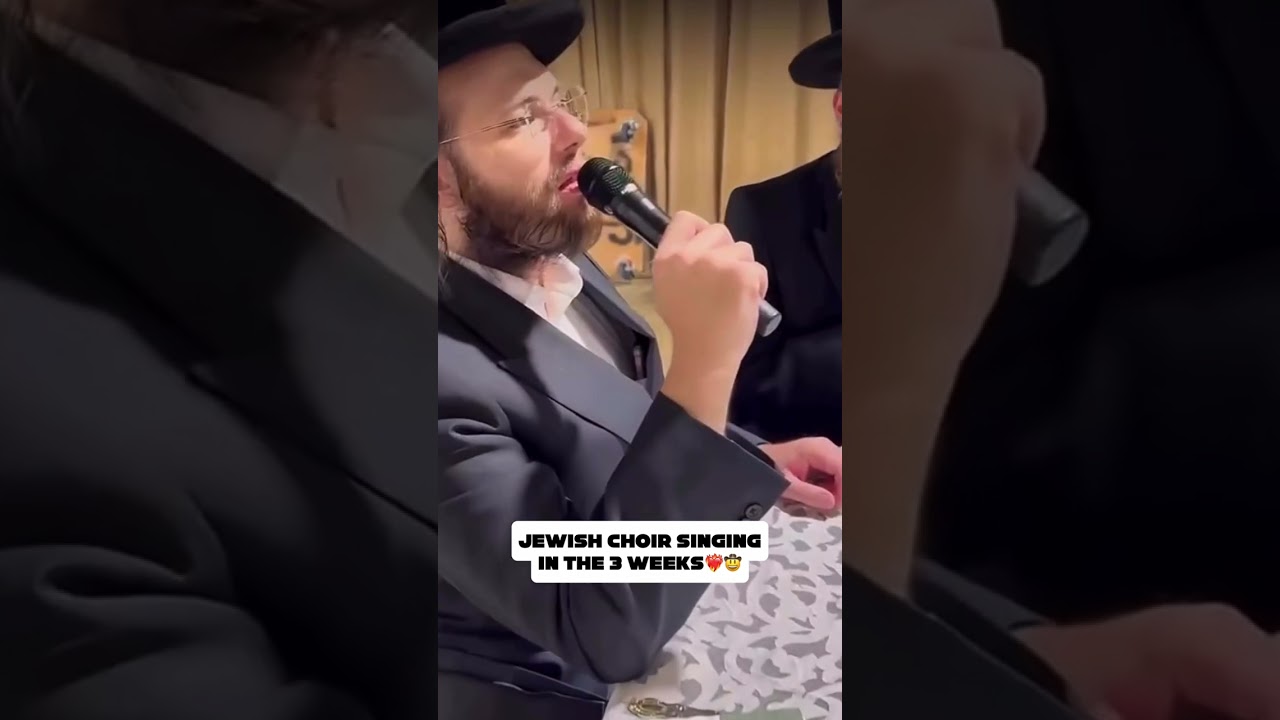 Jewish choir Singing in the 3 weeks❤️‍🔥🤠