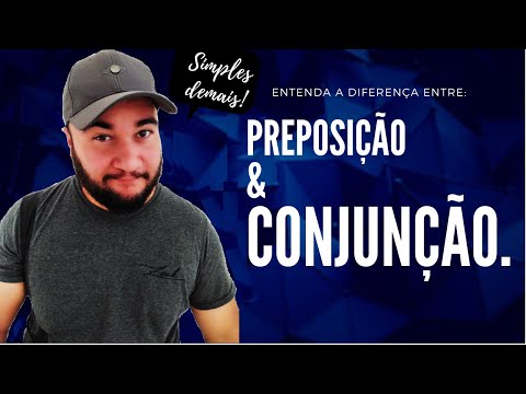 Vídeo: Para conjunção ou preposição?