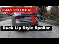 Lexus Carbon Fiber Rear Spoiler Install | Before and After