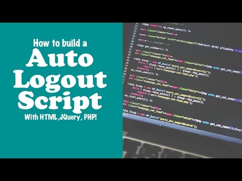 Auto Logout after Inactivity with PHP