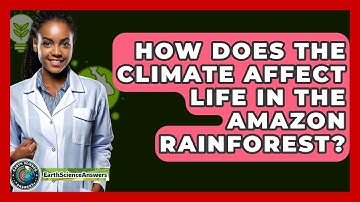 How Does The Climate Affect Life In The Amazon Rainforest? - Earth Science Answers