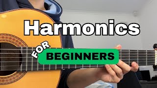 How To Play Harmonics On Guitar For BEGINNERS