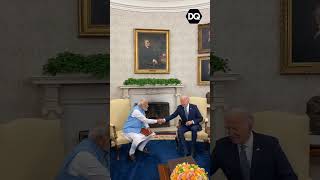 Pm Modi and Joe biden strong handshake? shows a strong future for India and usa partnershipnews