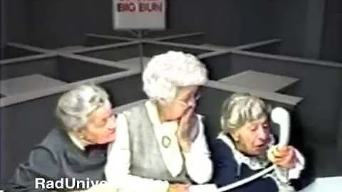 "Where's The Beef?" w/ Clara Peller - 1984 Wendy's...