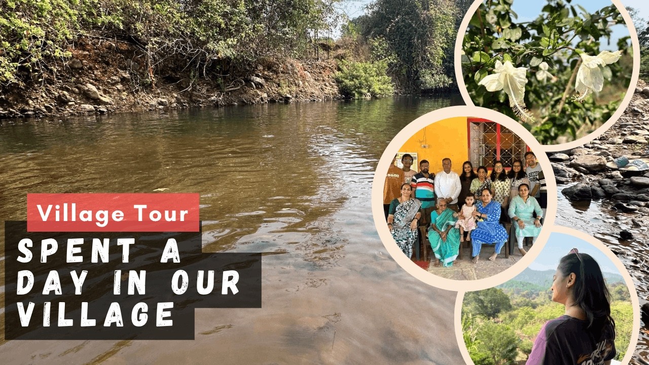 Amcha Gaavatli Nadi ani Sheti 🌊🪷🏔️