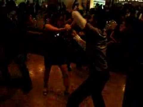 Shani Talmor and David Nieto social dancing in LA
