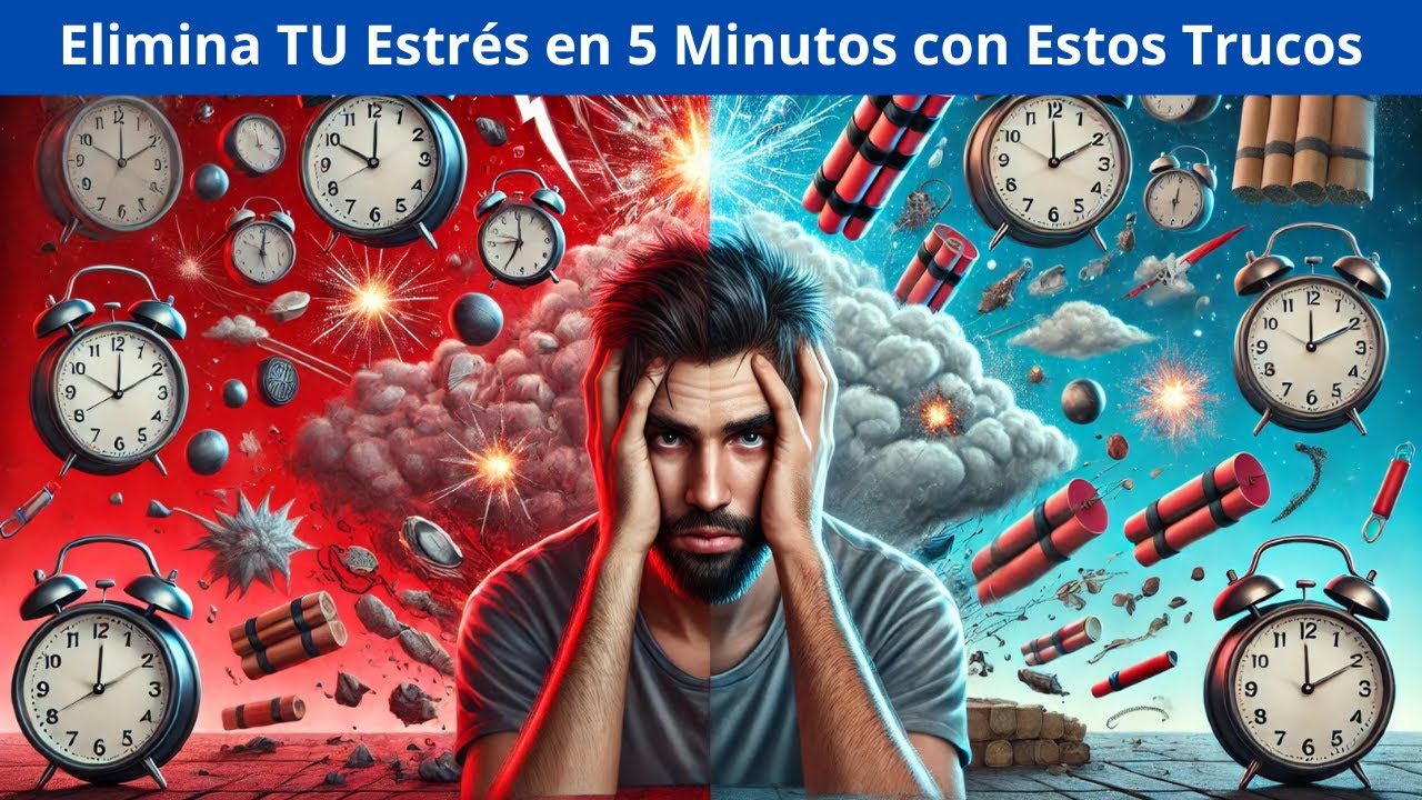 Cómo Eliminar el Estrés en 5 Minutos ¡100% Comprobado! - YouTube
