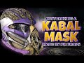 Customizing a Kabal Mask made by PR Props
