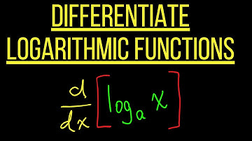 Differentiating Logarithmic Functions