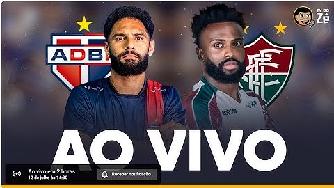 BAHIA DE FEIRA X FLUMINENSE ASSISTA DE GRAÇA BAIANÃO SÉRIE B | SEMIFINAL VOLTA