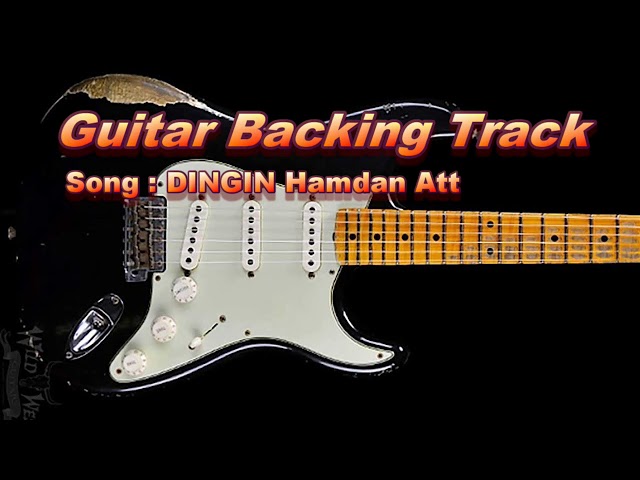 DINGIN Hamdan Att || No Guitar || Guitar Backing Track || Original instrument class=