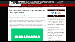 How Major Creators Changed Indiegogo and Kickstarter!