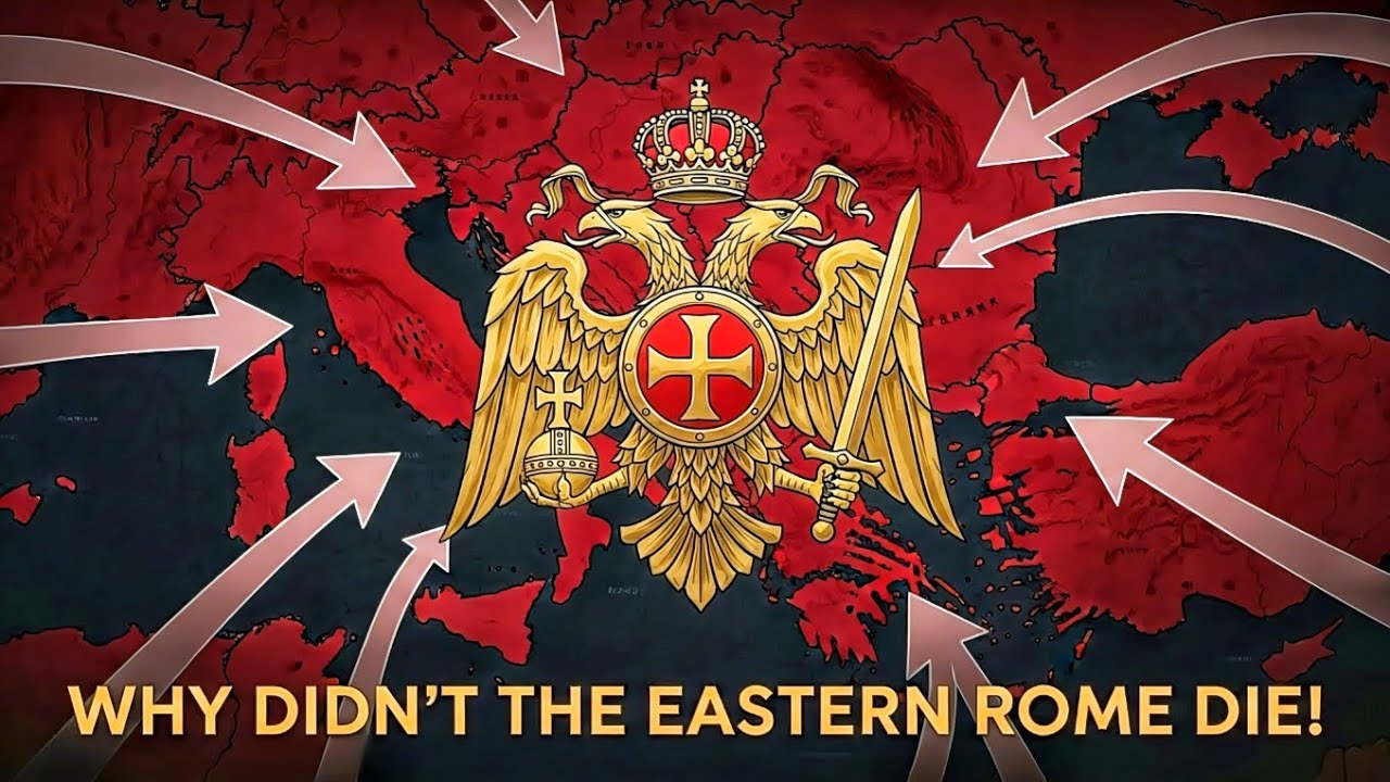 The Empire That Refused to Die — How Eastern Rome Survived the End of the World