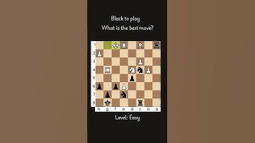 Black to play — can you find the BEST move?
