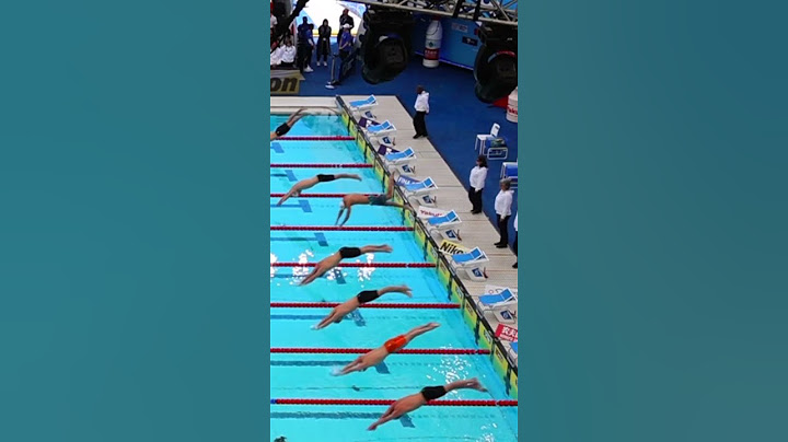 Slowest Reaction Time in a Swim Race Ever