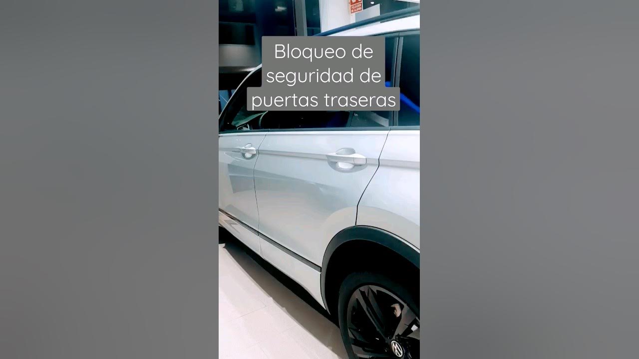 bloqueo de puertas traseras, seguro niños.#seguridad # volkswagen 