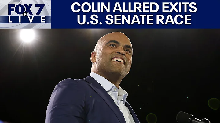 LIVE: Colin Allred drops out of U.S. Senate race  | FOX 7 Austin