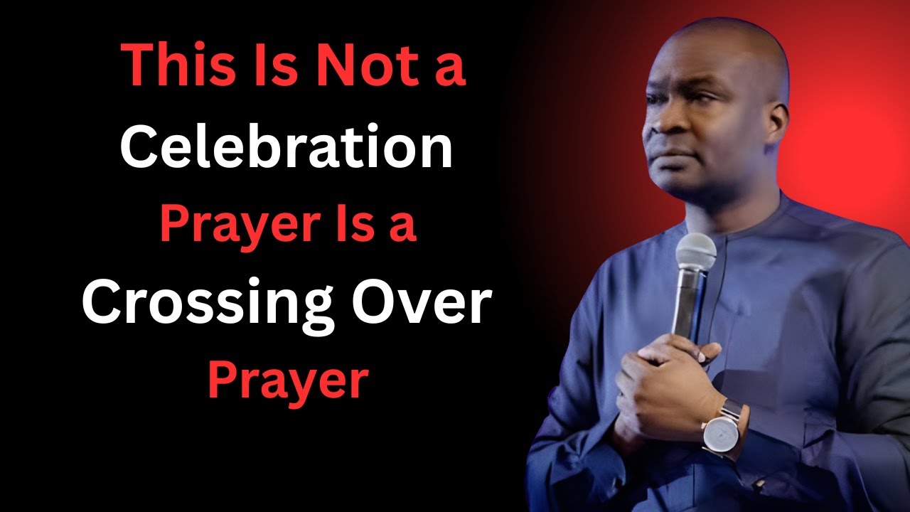 This Is Not a Celebration Prayer Is a Crossing Over Prayer || Appostle Joshua Selmon