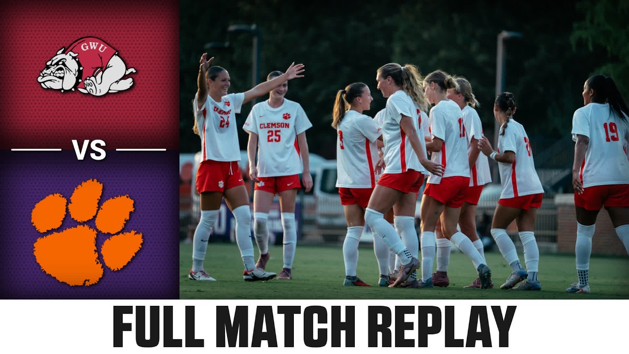 Gardner-Webb vs. Clemson Full Match Replay | 2026 ACC Women's Soccer