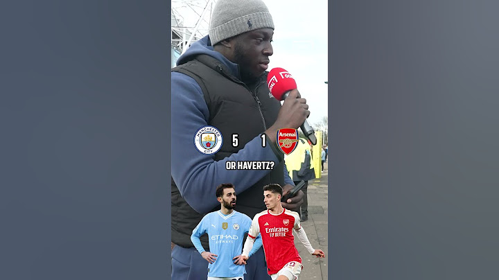 MAN CITY DESTROYED ARSENAL 👀 #shorts