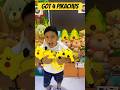 Got 4 Pikachus in catchme machine | #shortsfeed #aayaan #cutebaby #pikachu #catchme #machine #fun