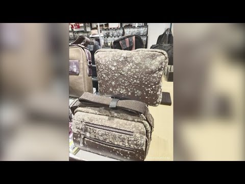 Shopping mall finds leather goods covered in mold after lockdown