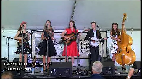 The Burnett Sisters at the 2019 Happy Valley Fiddler's Convention