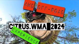 Off-road trails in Florida, Citrus wma, Withlacoochee State Forest.