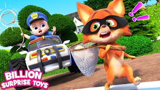 أخذ الثعلب المشاغب بيض الطائر - Naughty Fox Stories | Kids Funny Cartoons