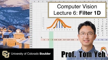 6. Filter 1D | CSCI 5722: Computer Vision | Spring 25