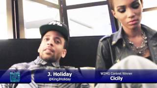 Welcome 2 Media's Spend a Day with J Holiday Contest Winner